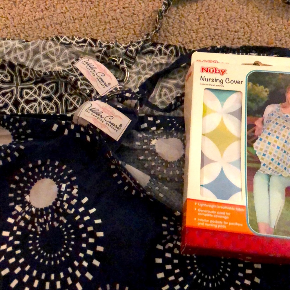 3 breastfeeding covers